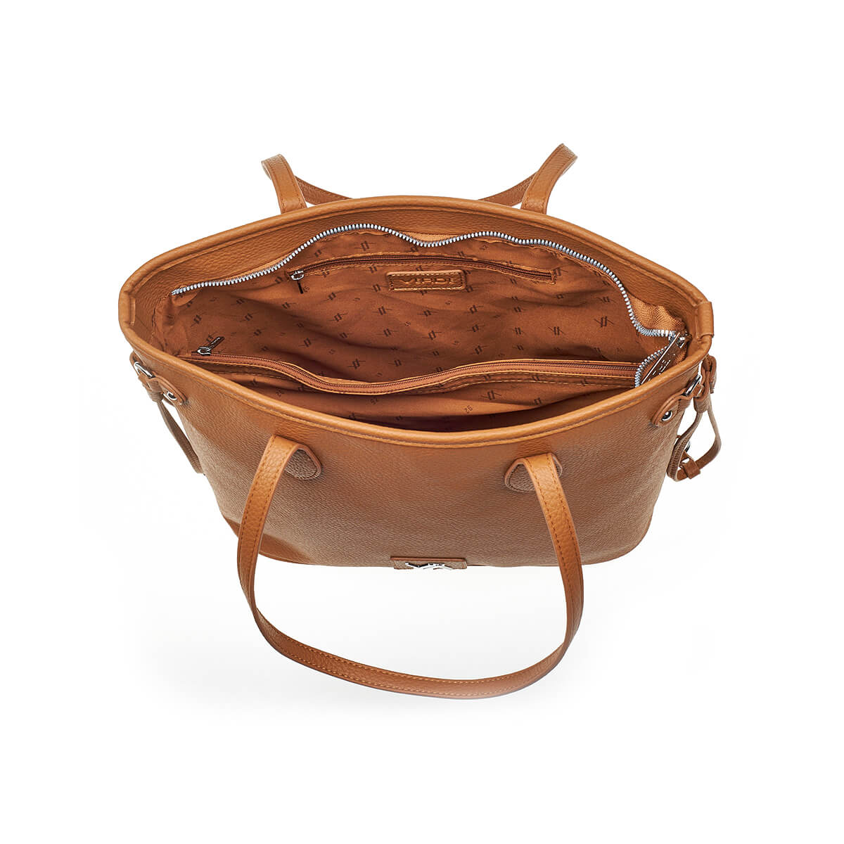 Verde Γυναικεία Τσάντα Ώμου 16-7422 Καμηλό