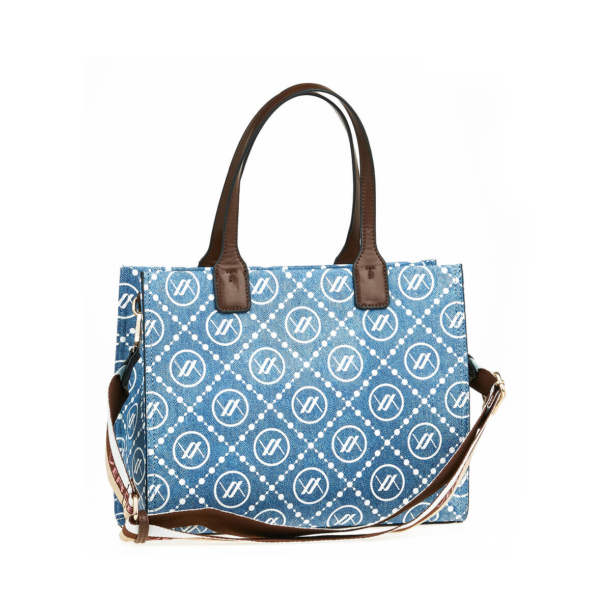 Verde Γυναικεία Τσάντα Χειρός-΄Ώμου 16-7432 Denim