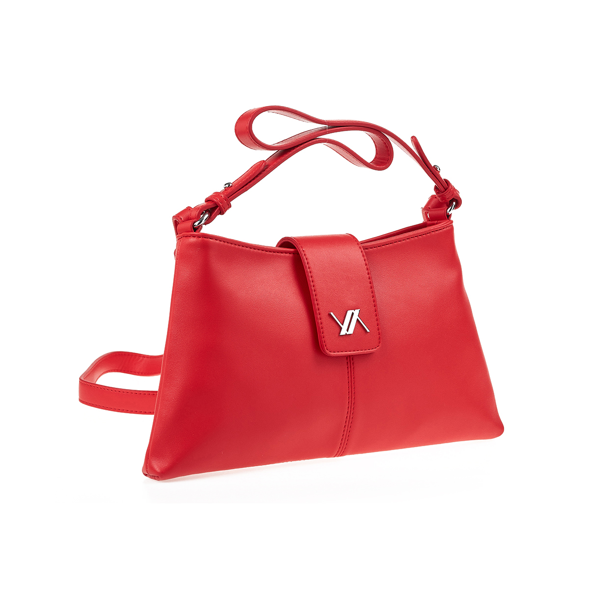 Verde Γυναικεία Τσάντα Ώμου 16-7437 Κόκκινο