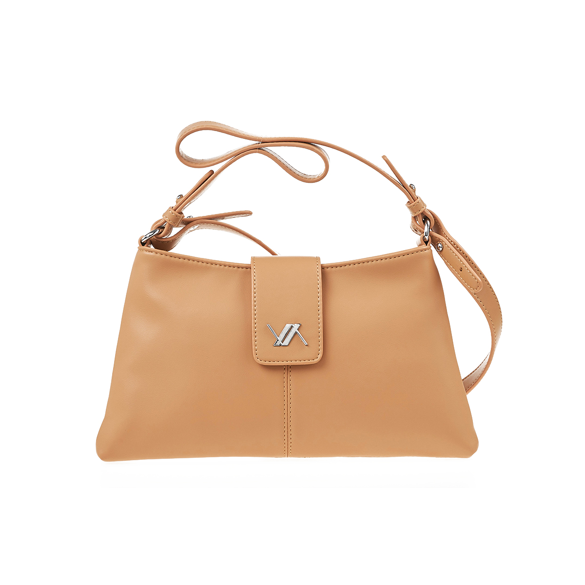 Verde Γυναικεία Τσάντα Ώμου 16-7437 Μπεζ