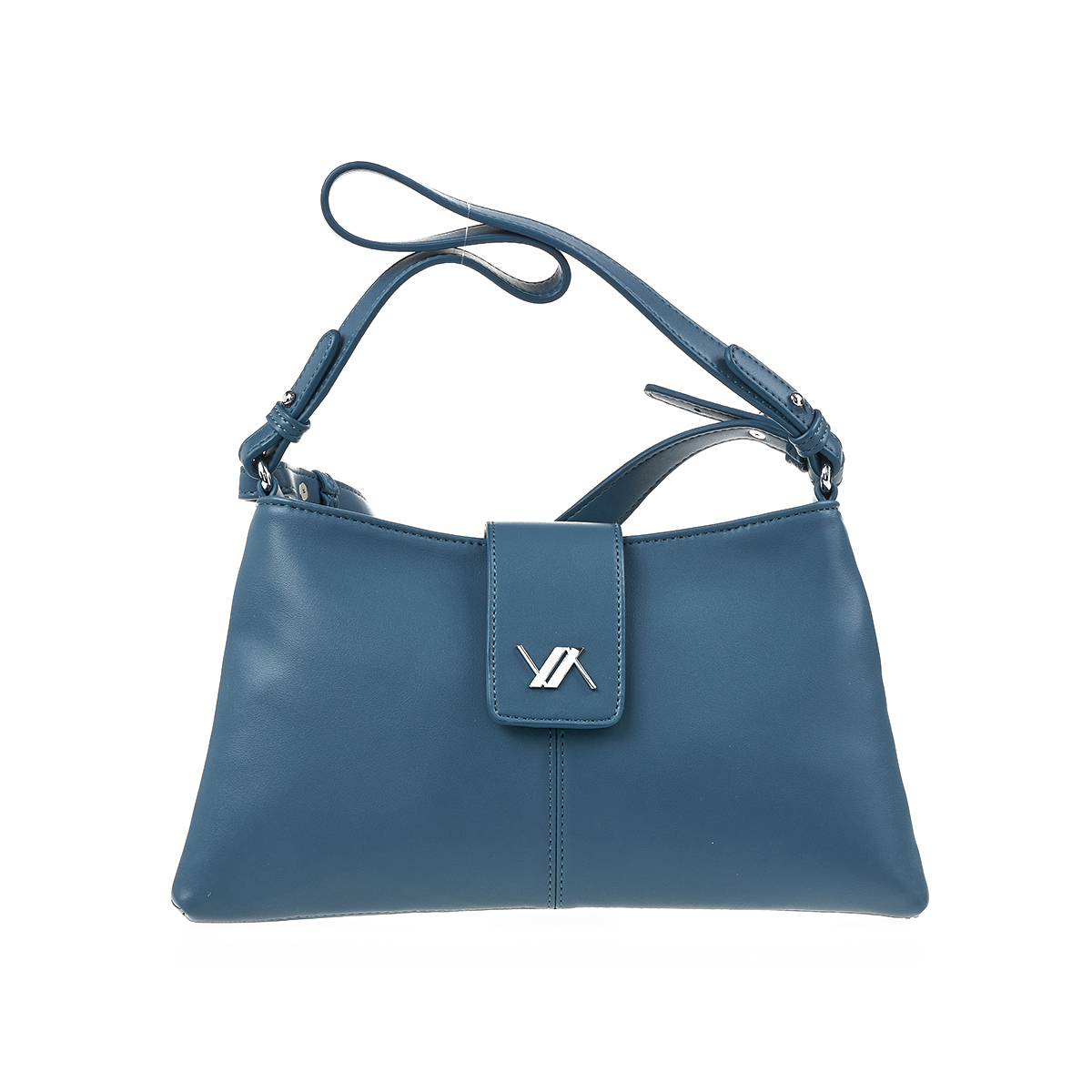 Verde Γυναικεία Τσάντα Ώμου 16-7437 Μπλε