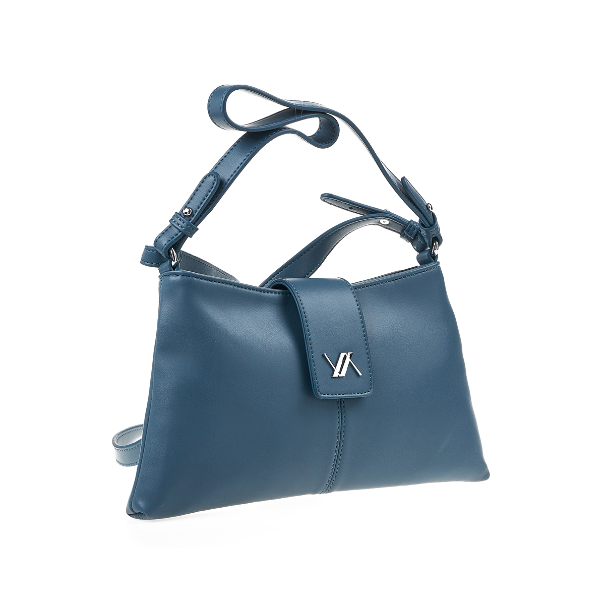 Verde Γυναικεία Τσάντα Ώμου 16-7437 Μπλε