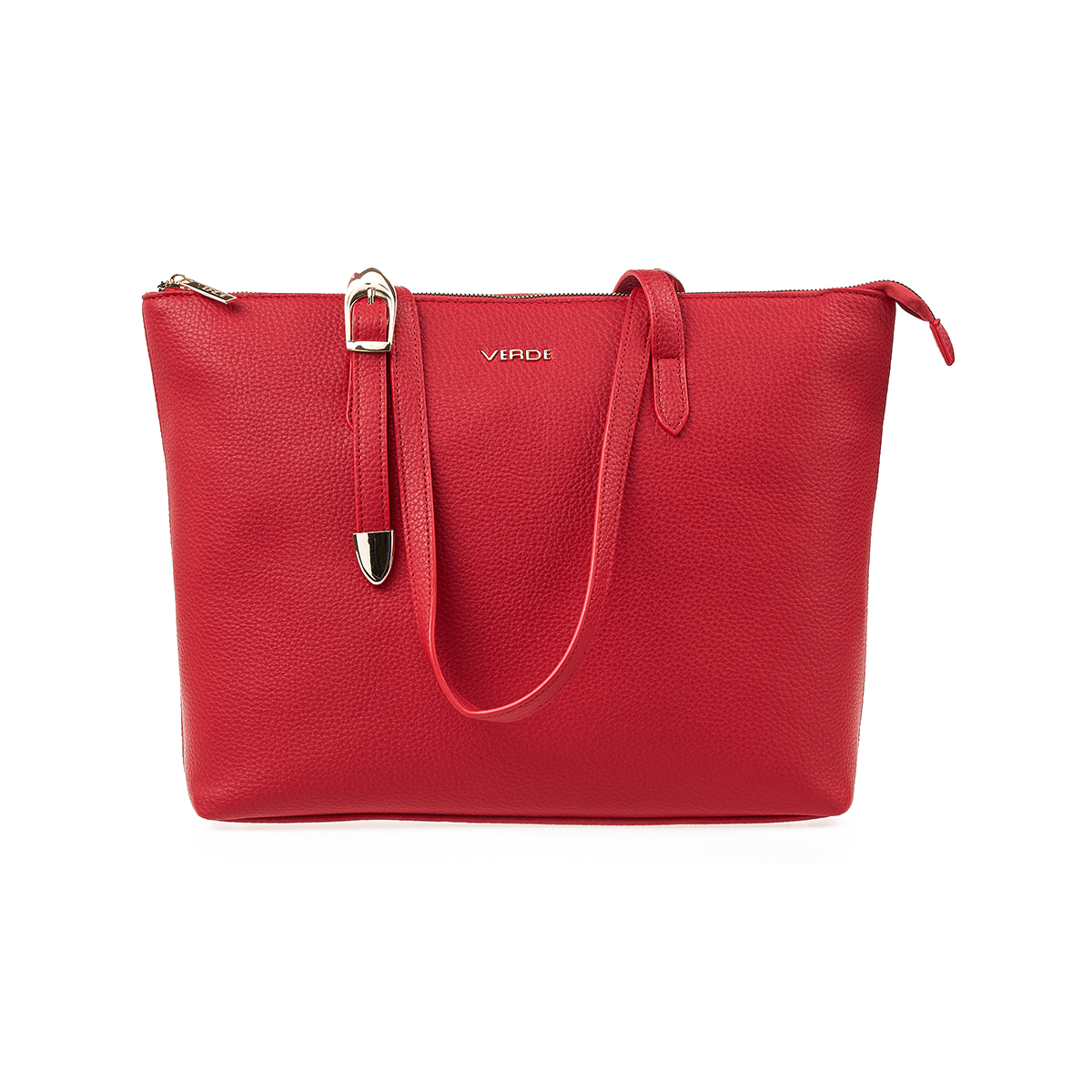 Verde Γυναικεία Τσάντα Ώμου 16-7438 Κόκκινο