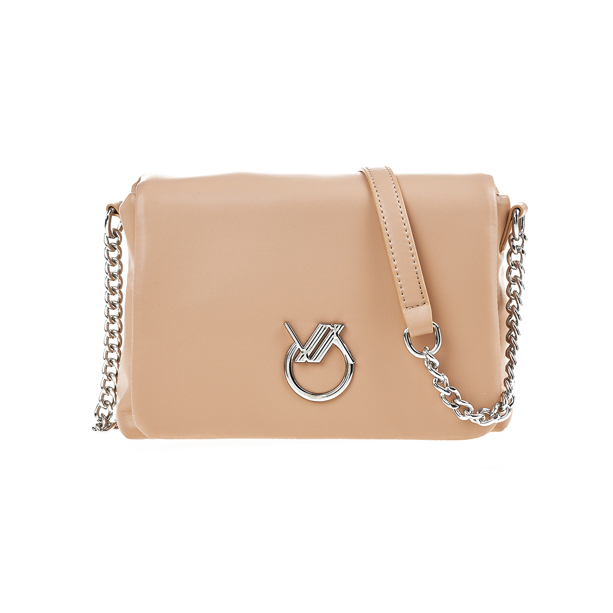 Verde Γυναικεία Τσάντα Χιαστί 16-7442 Nude