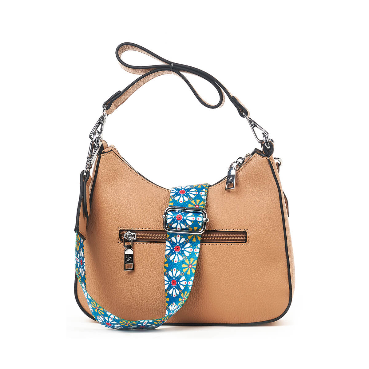 Verde Γυναικεία Τσάντα Ώμου – Χιαστί 16-7448-Μπεζ