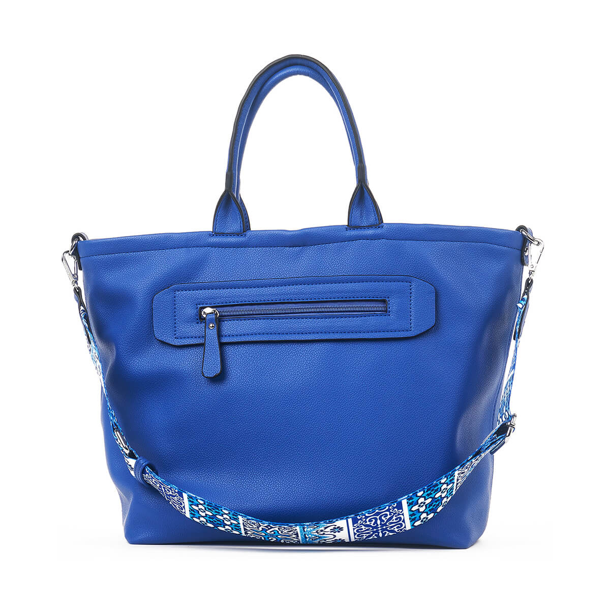 Verde Γυναικεία Τσάντα Χειρός-΄Ώμου 16-7449 Μπλε