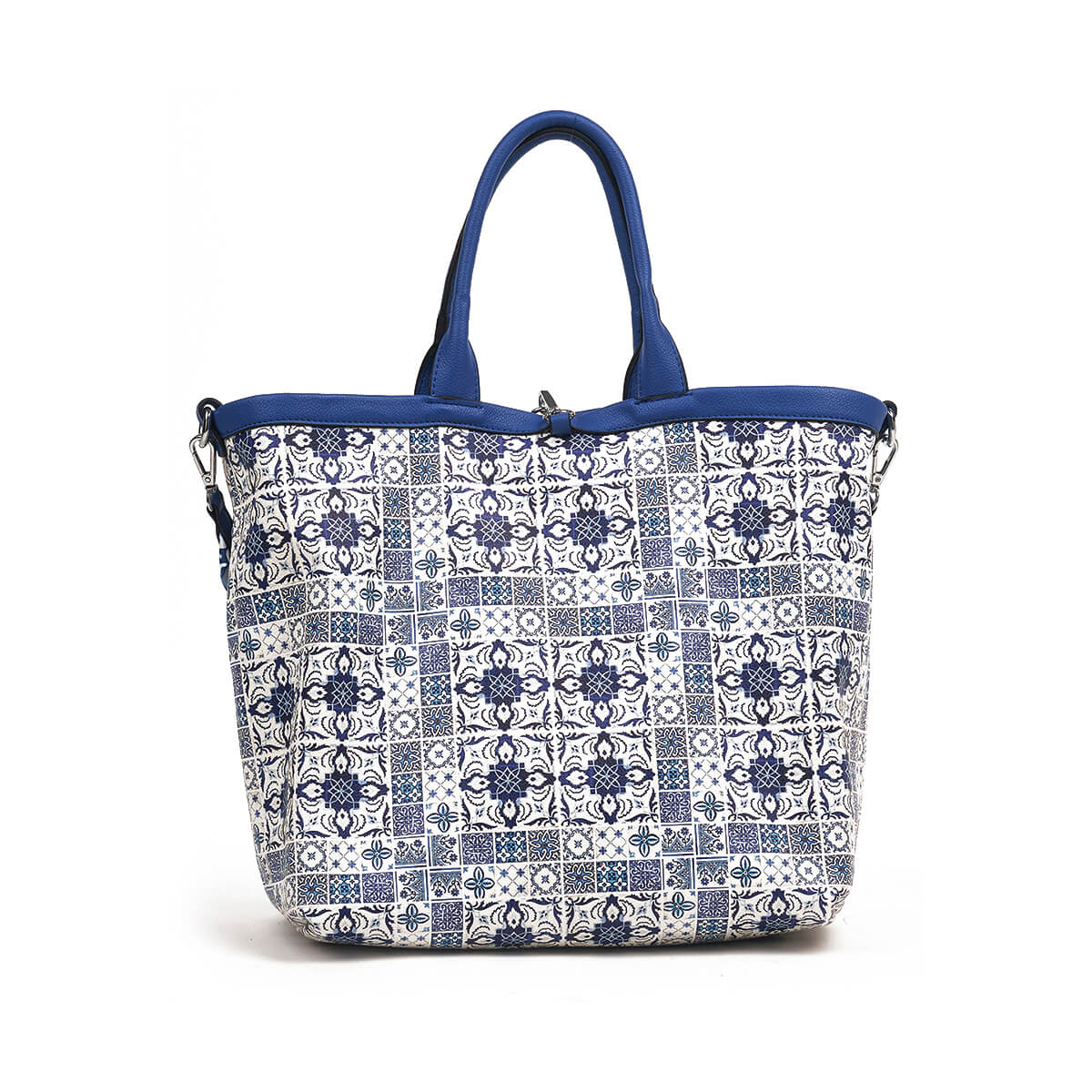 Verde Γυναικεία Τσάντα Χειρός-΄Ώμου 16-7449 Μπλε