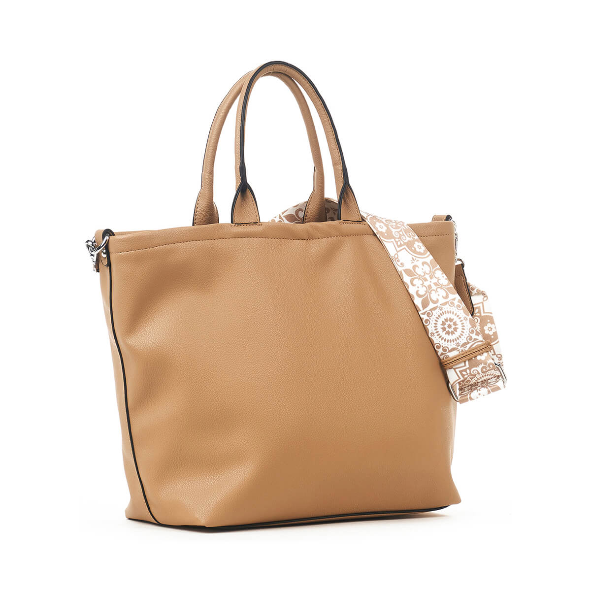 Verde Γυναικεία Τσάντα Χειρός-΄Ώμου 16-7449 Μπεζ