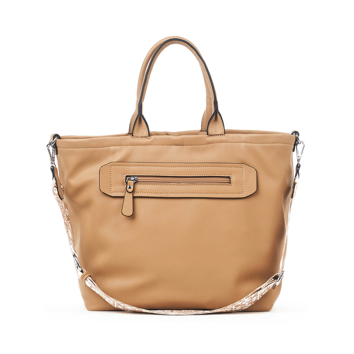 Verde Γυναικεία Τσάντα Χειρός-΄Ώμου 16-7449 Μπεζ