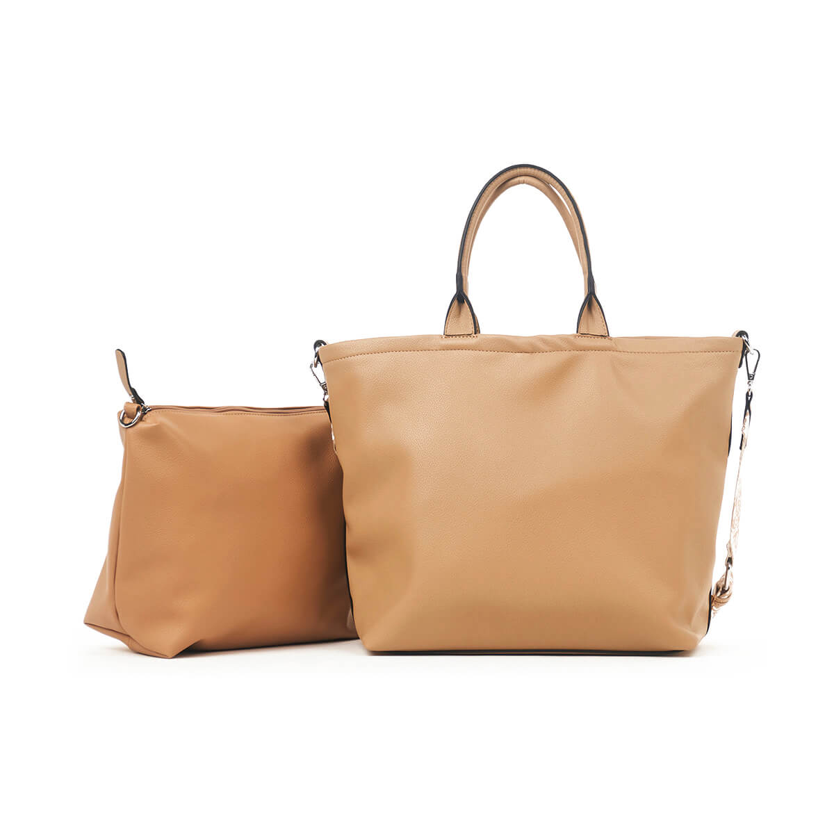 Verde Γυναικεία Τσάντα Χειρός-΄Ώμου 16-7449 Μπεζ