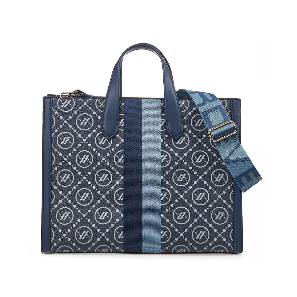 Verde Γυναικεία tote bag 16-7464 Μπλε