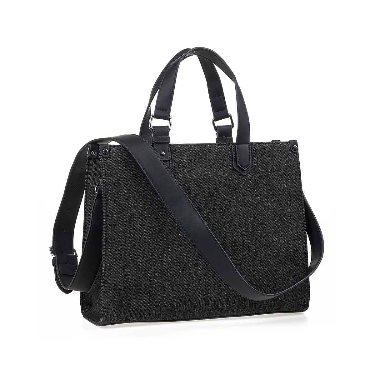 VERDE ΓΥΝΑΙΚΕΙA ΤΣΑΝΤΑ ΧΕΙΡΟΣ 16-7493 ΥΦΑΣΜΑ ΜΑΥΡΟ