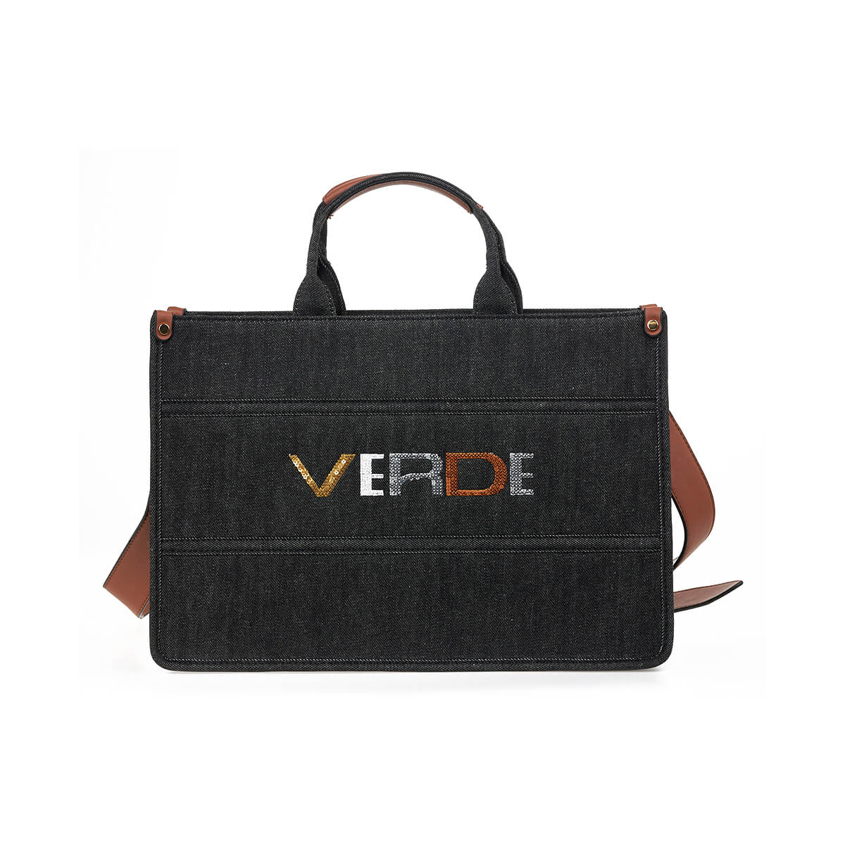 VERDE ΓΥΝΑΙΚΕΙA ΤΣΑΝΤΑ ΧΕΙΡΟΣ 16-7494 ΥΦΑΣΜΑ ΜΑΥΡΟ