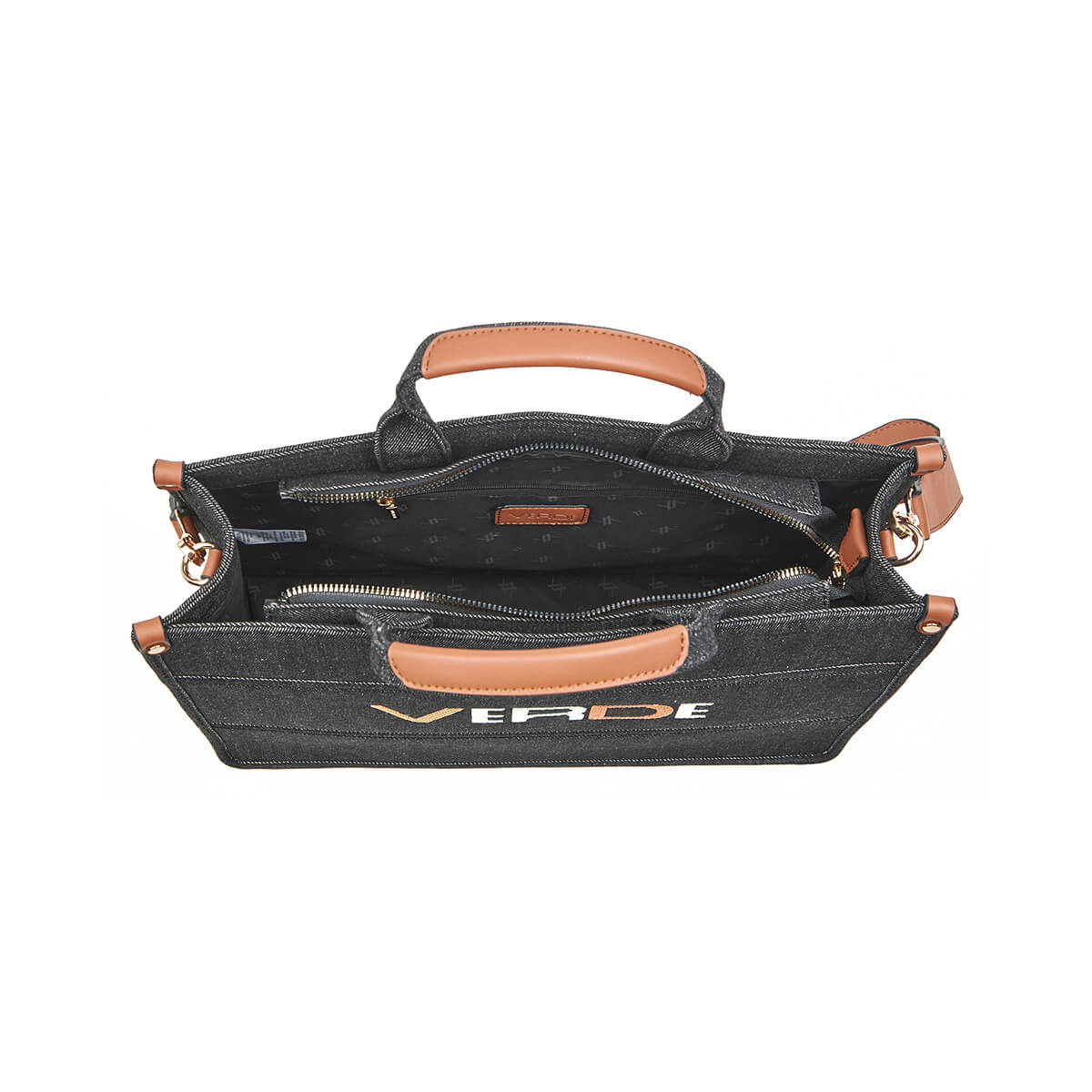 VERDE ΓΥΝΑΙΚΕΙA ΤΣΑΝΤΑ ΧΕΙΡΟΣ 16-7494 ΥΦΑΣΜΑ ΜΑΥΡΟ