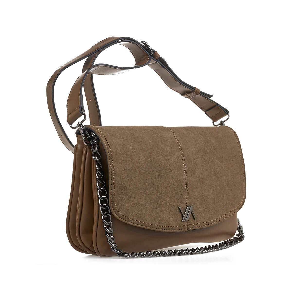 VERDE ΓΥΝΑΙΚΕΙA ΤΣΑΝΤΑ ΩΜΟΥ 16-7501 ΧΑΚΙ