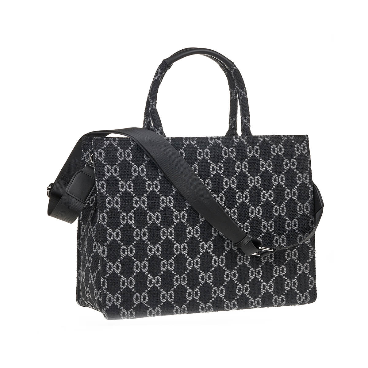 VERDE ΓΥΝΑΙΚΕΙA ΤΣΑΝΤΑ ΧΕΙΡΟΣ 16-7518 ΥΦΑΣΜΑ ΜΑΥΡΟ