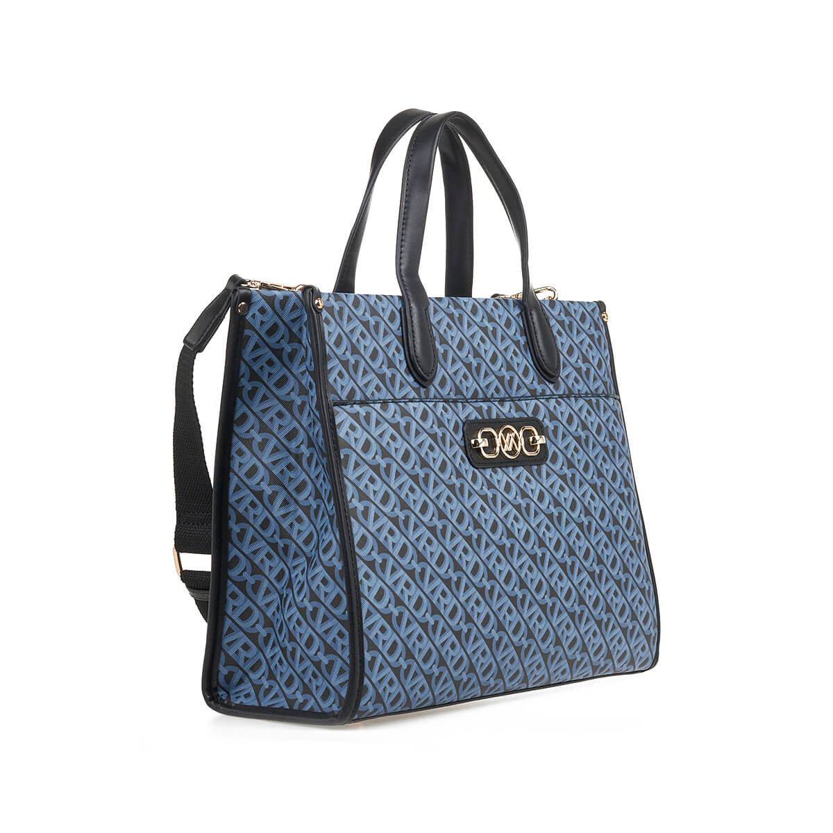 VERDE ΓΥΝΑΙΚΕΙA ΤΣΑΝΤΑ ΧΕΙΡΟΣ 16-7587 ΜΠΛΕ -ΜΑΥΡΟ