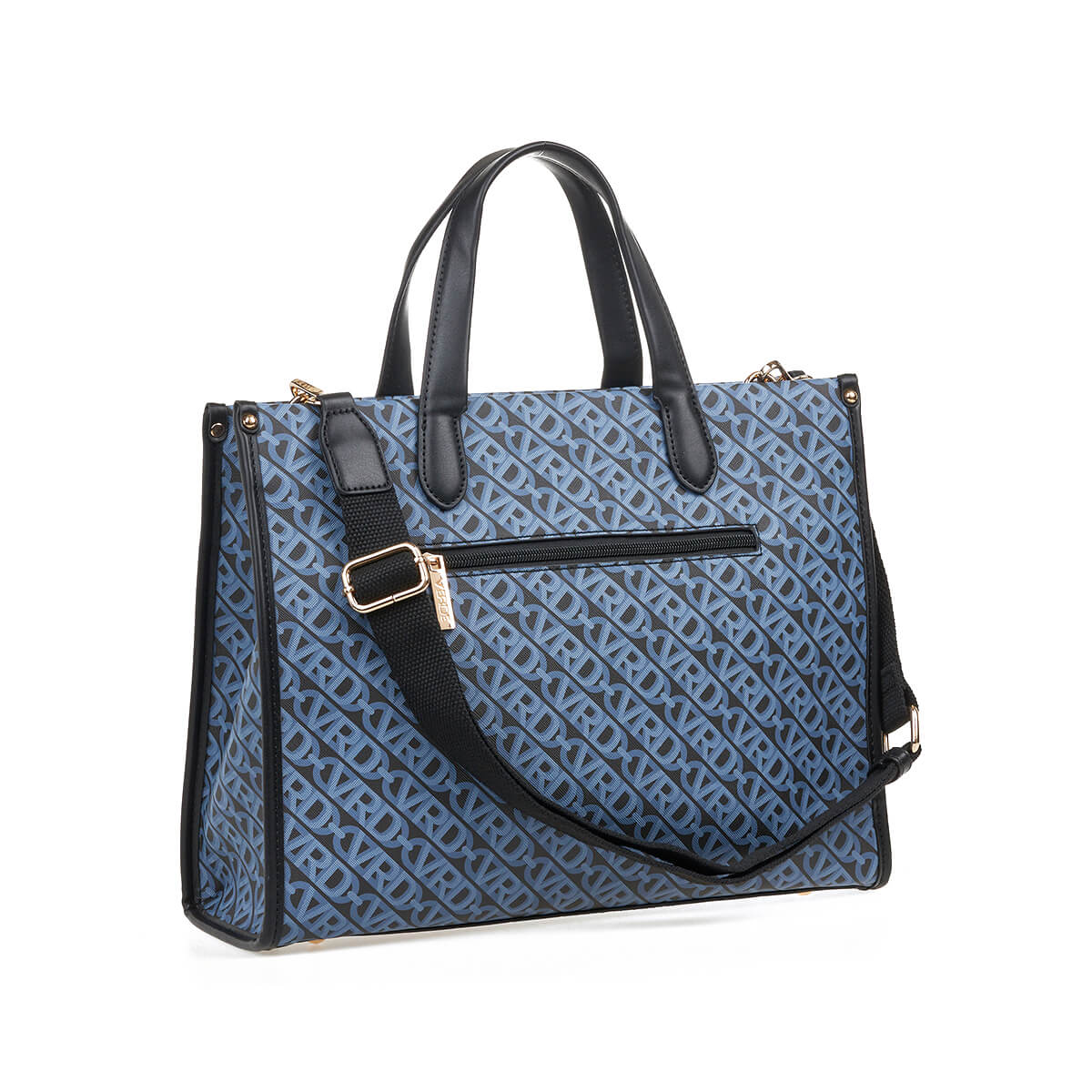 VERDE ΓΥΝΑΙΚΕΙA ΤΣΑΝΤΑ ΧΕΙΡΟΣ 16-7587 ΜΠΛΕ -ΜΑΥΡΟ