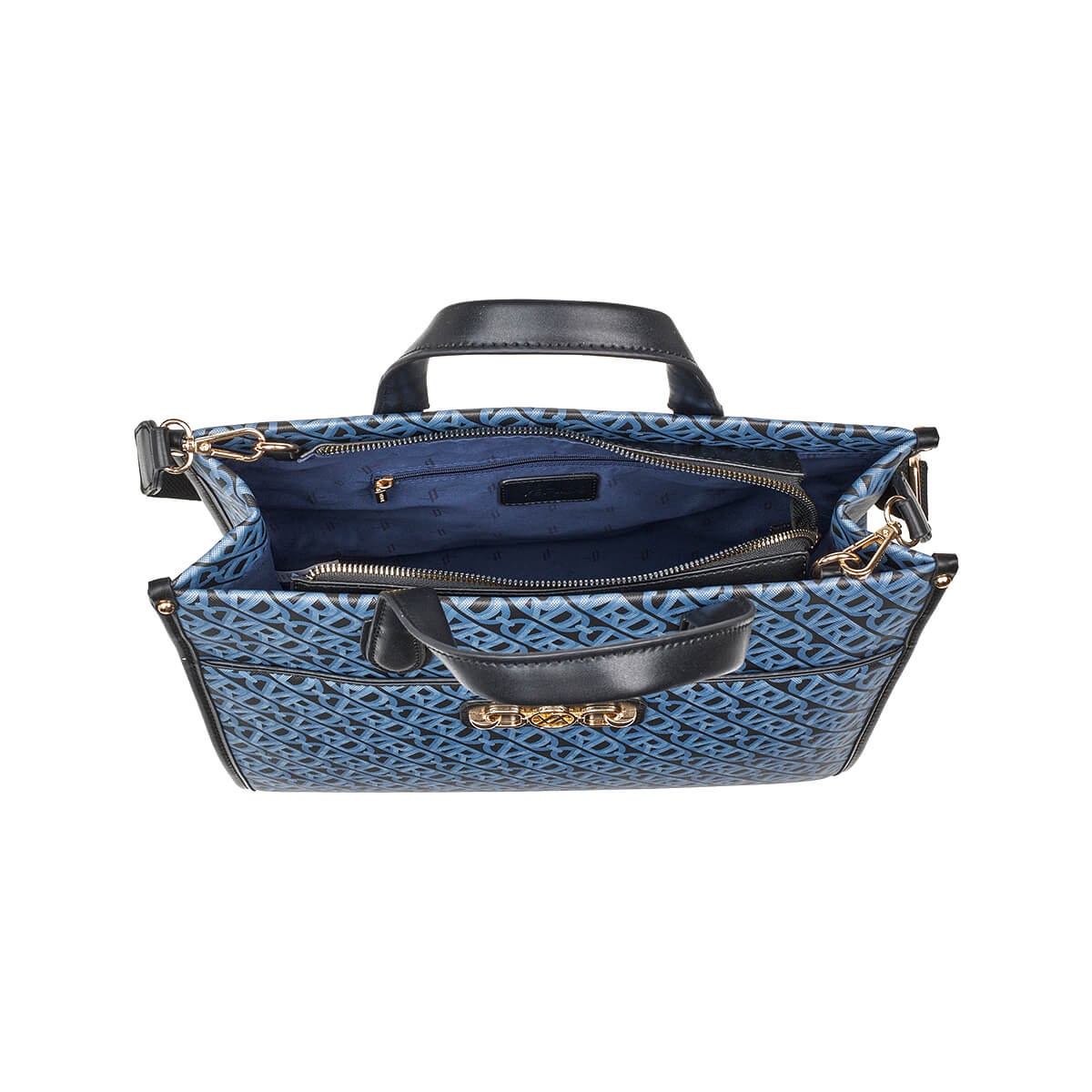 VERDE ΓΥΝΑΙΚΕΙA ΤΣΑΝΤΑ ΧΕΙΡΟΣ 16-7587 ΜΠΛΕ -ΜΑΥΡΟ