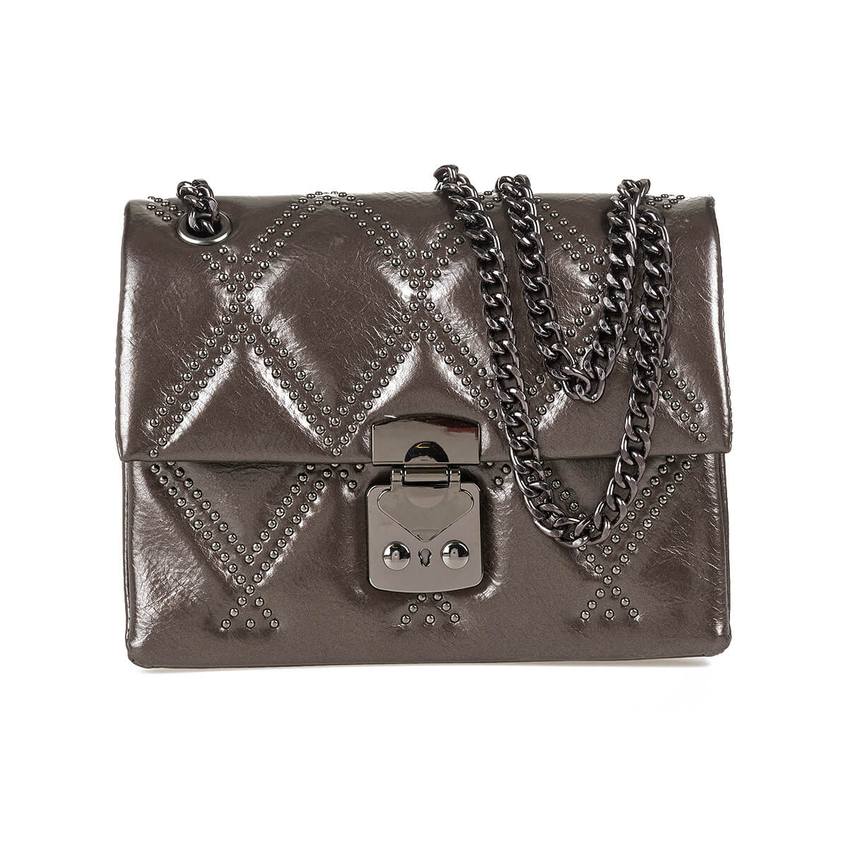 VERDE ΓΥΝΑΙΚΕΙA ΤΣΑΝΤΑ ΩΜΟΥ 16-7668 ΣΚΟΥΡΟ ΓΚΡΙ