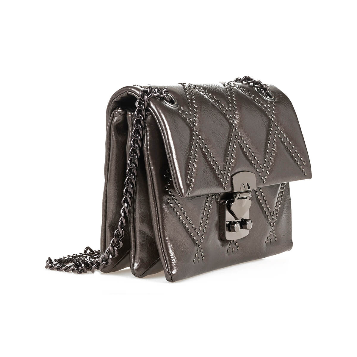 VERDE ΓΥΝΑΙΚΕΙA ΤΣΑΝΤΑ ΩΜΟΥ 16-7668 ΣΚΟΥΡΟ ΓΚΡΙ