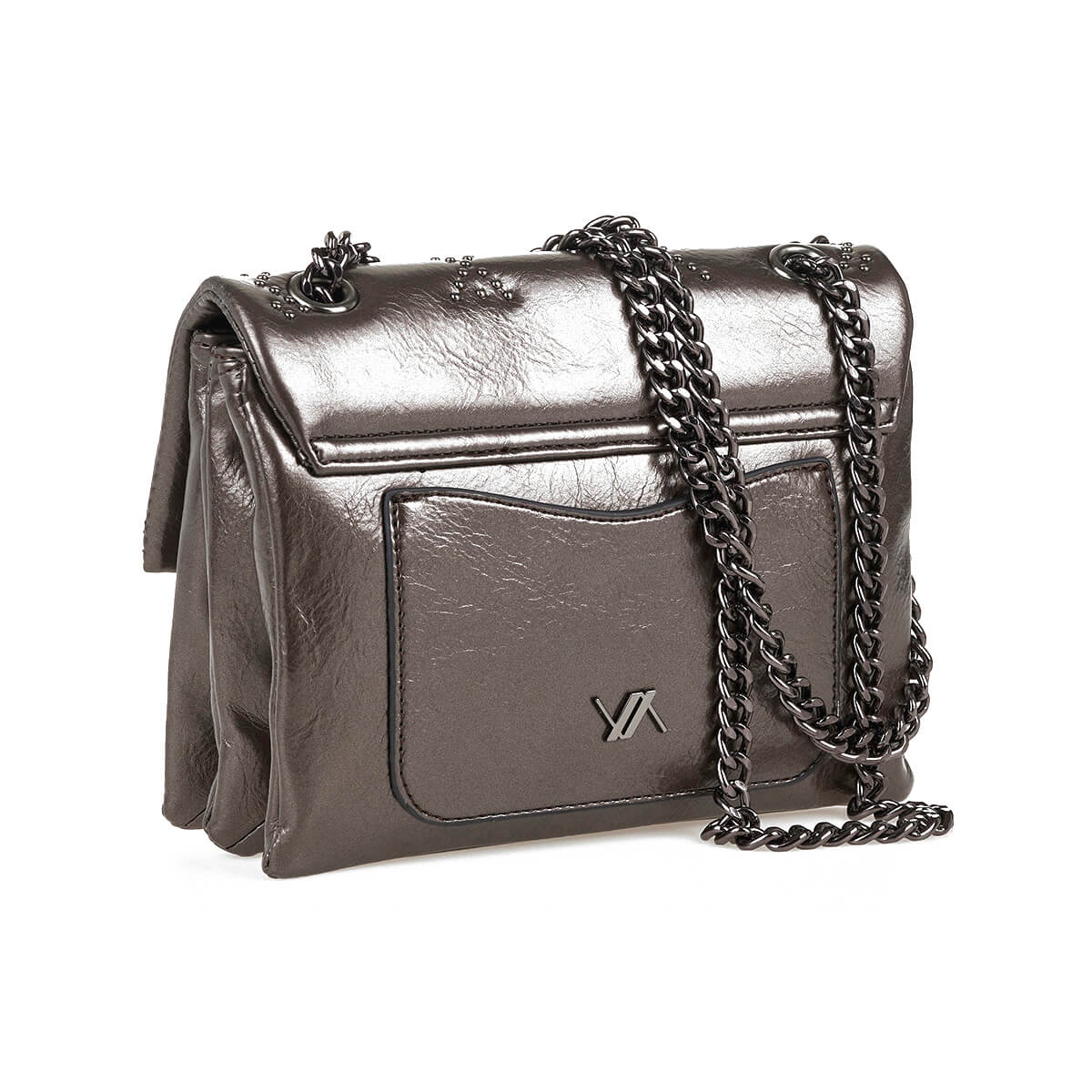 VERDE ΓΥΝΑΙΚΕΙA ΤΣΑΝΤΑ ΩΜΟΥ 16-7668 ΣΚΟΥΡΟ ΓΚΡΙ