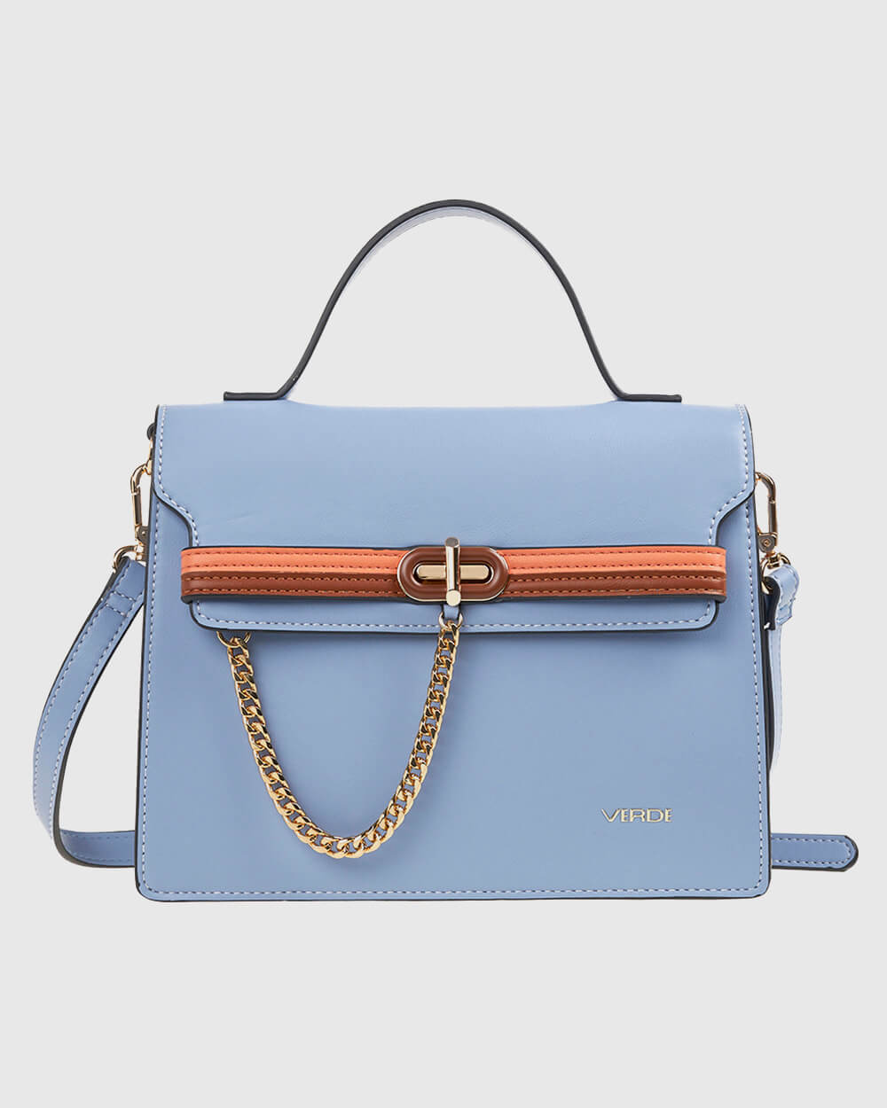 VERDE ΓΥΝΑΙΚΕΙΑ ΤΣΑΝΤΑ ΧΕΙΡΟΣ 16-7689 ΑΝΟΙΧΤΟ ΜΠΛΕ