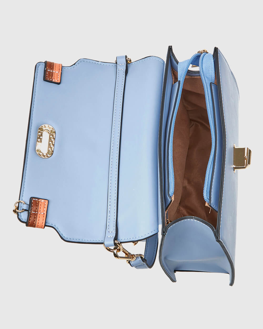 VERDE ΓΥΝΑΙΚΕΙΑ ΤΣΑΝΤΑ ΧΕΙΡΟΣ 16-7689 ΑΝΟΙΧΤΟ ΜΠΛΕ