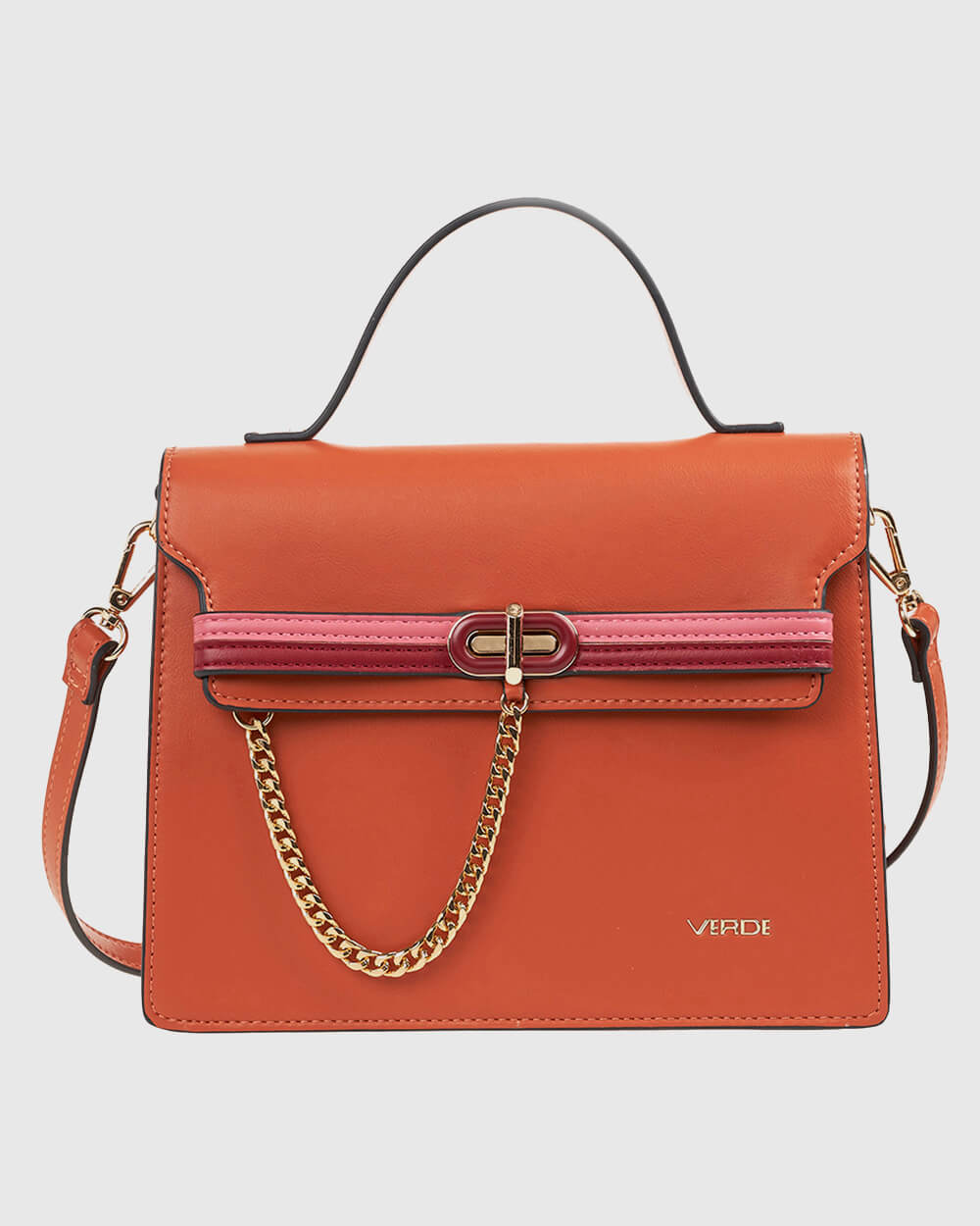 VERDE ΓΥΝΑΙΚΕΙΑ ΤΣΑΝΤΑ ΧΕΙΡΟΣ 16-7689 ΠΟΡΤΟΚΑΛΙ