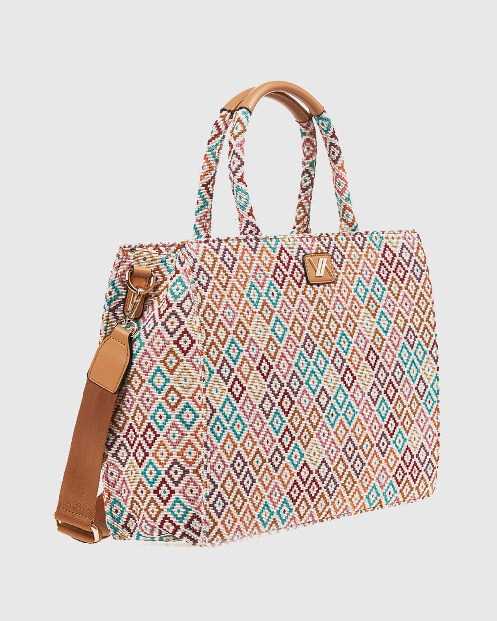 VERDE ΓΥΝΑΙΚΕΙΑ ΤΣΑΝΤΑ ΧΕΙΡΟΣ 16-7721 ΠΟΛΥΧΡΩΜΟ