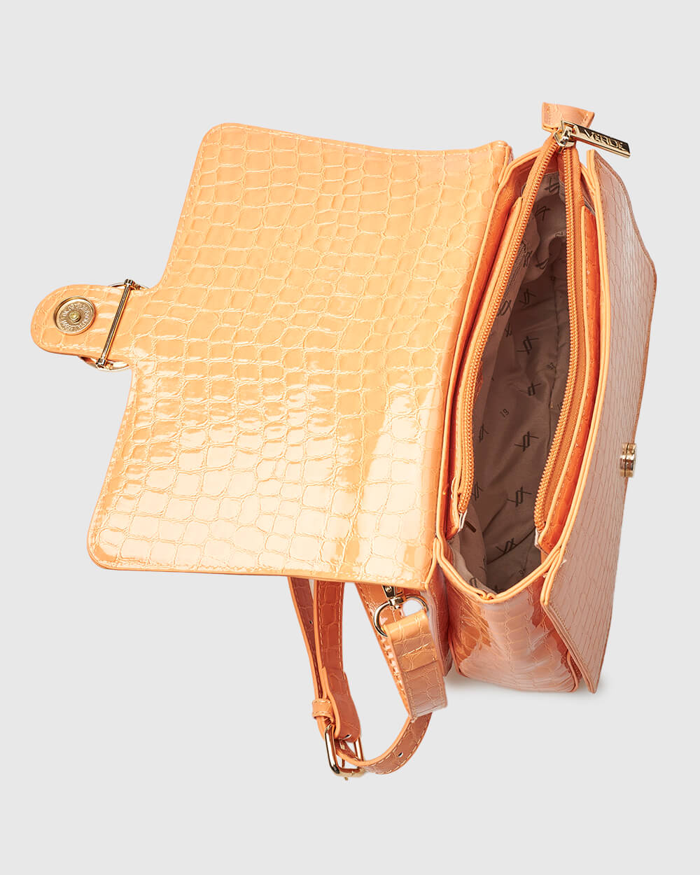 VERDE ΓΥΝΑΙΚΕΙΑ ΤΣΑΝΤΑ ΧΙΑΣΤΙ 16-7741 ΠΟΡΤΟΚΑΛΙ