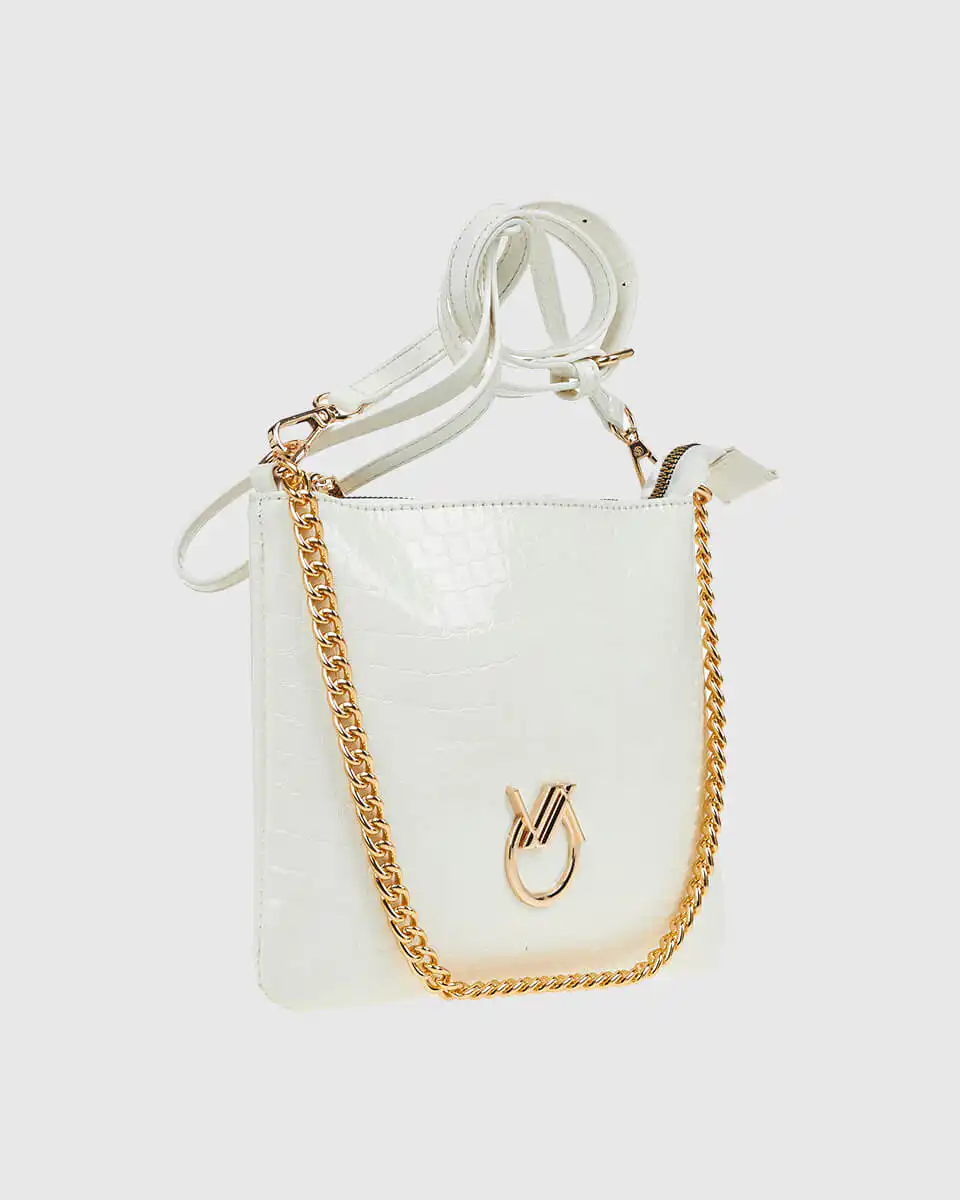 VERDE ΓΥΝΑΙΚΕΙΑ ΤΣΑΝΤΑ ΧΕΙΡΟΣ 16-7743 ΑΣΠΡΟ