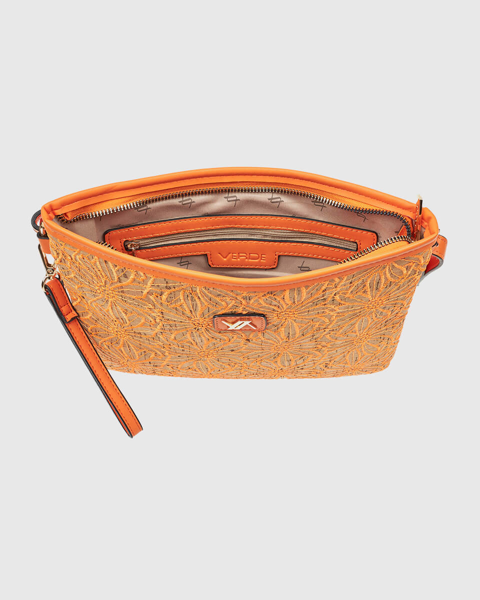 VERDE ΓΥΝΑΙΚΕΙΑ ΤΣΑΝΤΑ ΧΕΙΡΟΣ 16-7749 ΠΟΡΤΟΚΑΛΙ