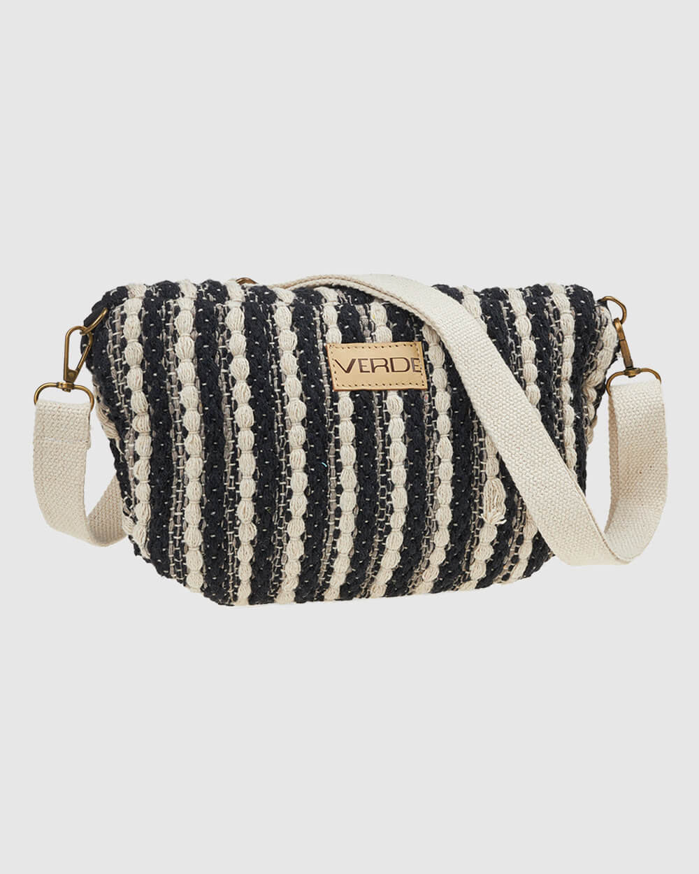 VERDE ΓΥΝΑΙΚΕΙΟ ΤΣΑΝΤΑΚΙ ΜΕΣΗΣ 16-7752 ΒΑΜΒΑΚΕΡΗ ΙΝΔΙΑΣ ΜΑΥΡΟ