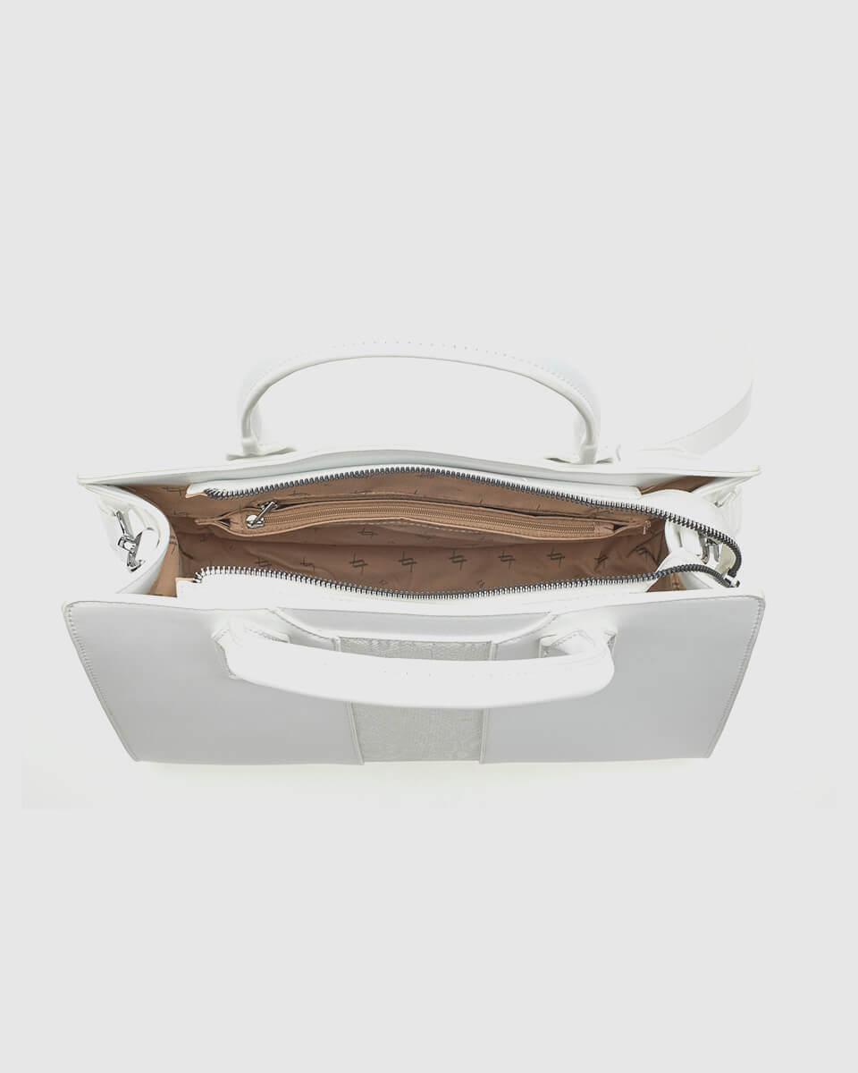 VERDE ΓΥΝΑΙΚΕΙΑ ΤΣΑΝΤΑ ΧΕΙΡΟΣ 16-7838 ΑΣΠΡΟ