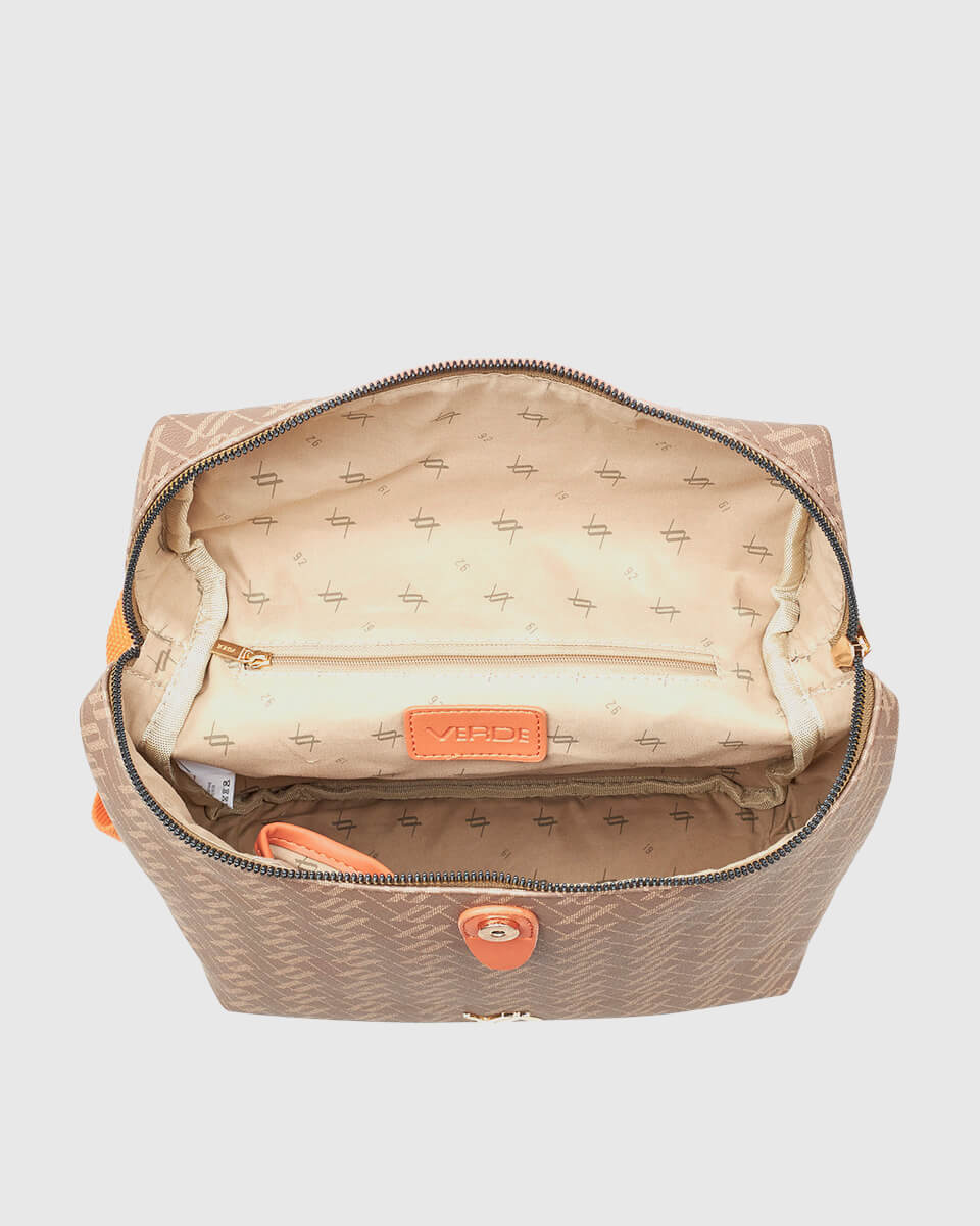 VERDE ΓΥΝΑΙΚΕΙΟ ΣΑΚΙΔΙΟ ΠΛΑΤΗΣ 16-7843 ΠΟΡΤΟΚΑΛΙ