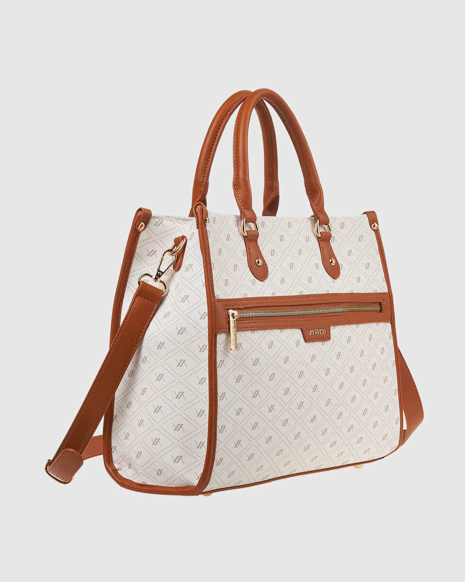 VERDE ΓΥΝΑΙΚΕΙΑ ΤΣΑΝΤΑ ΧΕΙΡΟΣ 16-7849 ΑΣΠΡΟ