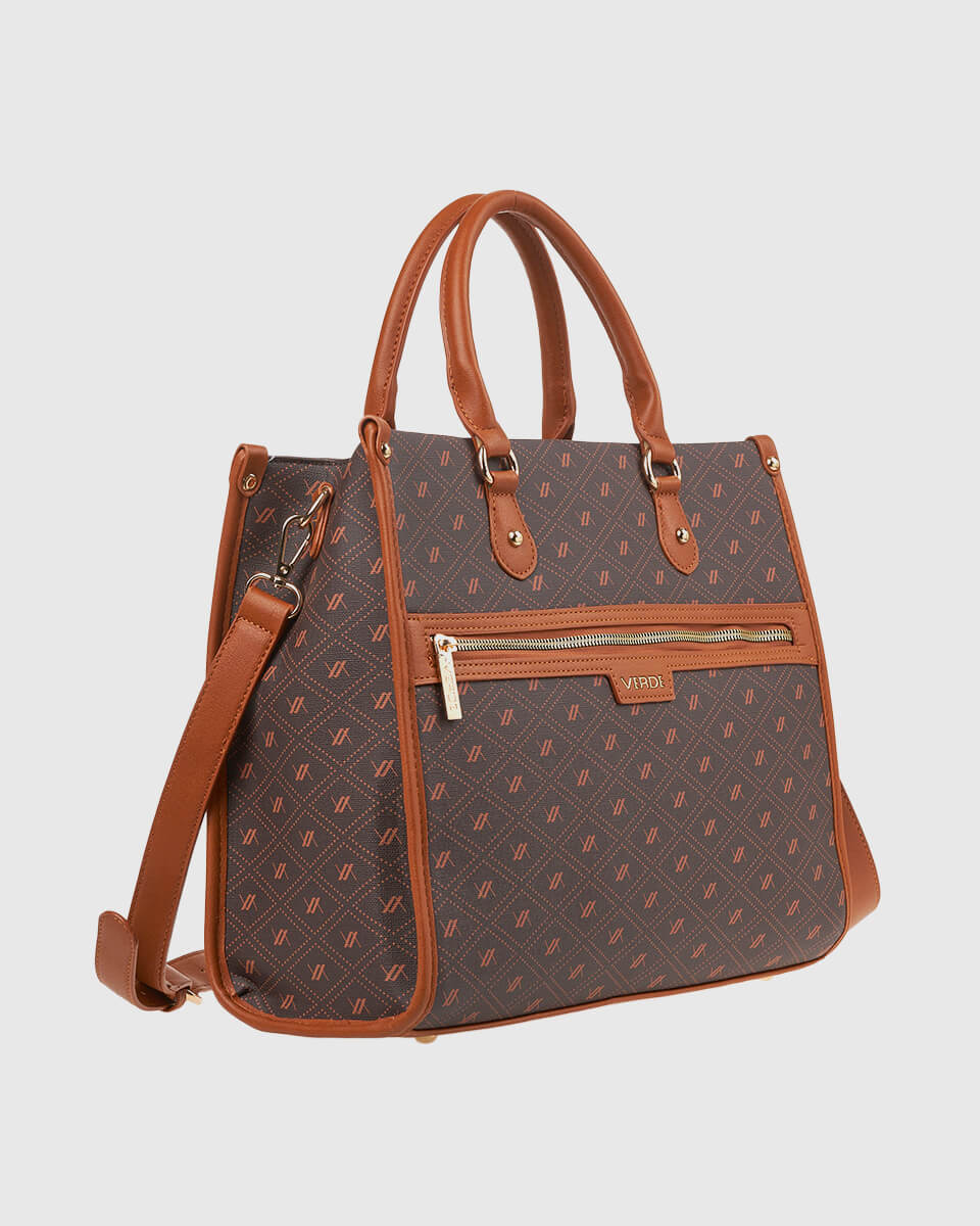 VERDE ΓΥΝΑΙΚΕΙΑ ΤΣΑΝΤΑ ΧΕΙΡΟΣ 16-7849 ΚΑΦΕ