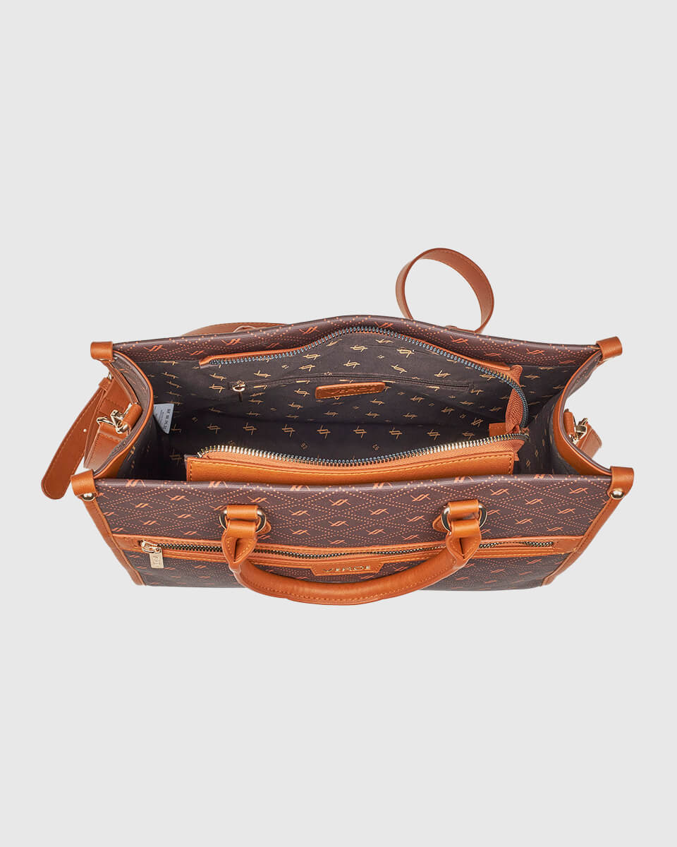 VERDE ΓΥΝΑΙΚΕΙΑ ΤΣΑΝΤΑ ΧΕΙΡΟΣ 16-7849 ΚΑΦΕ