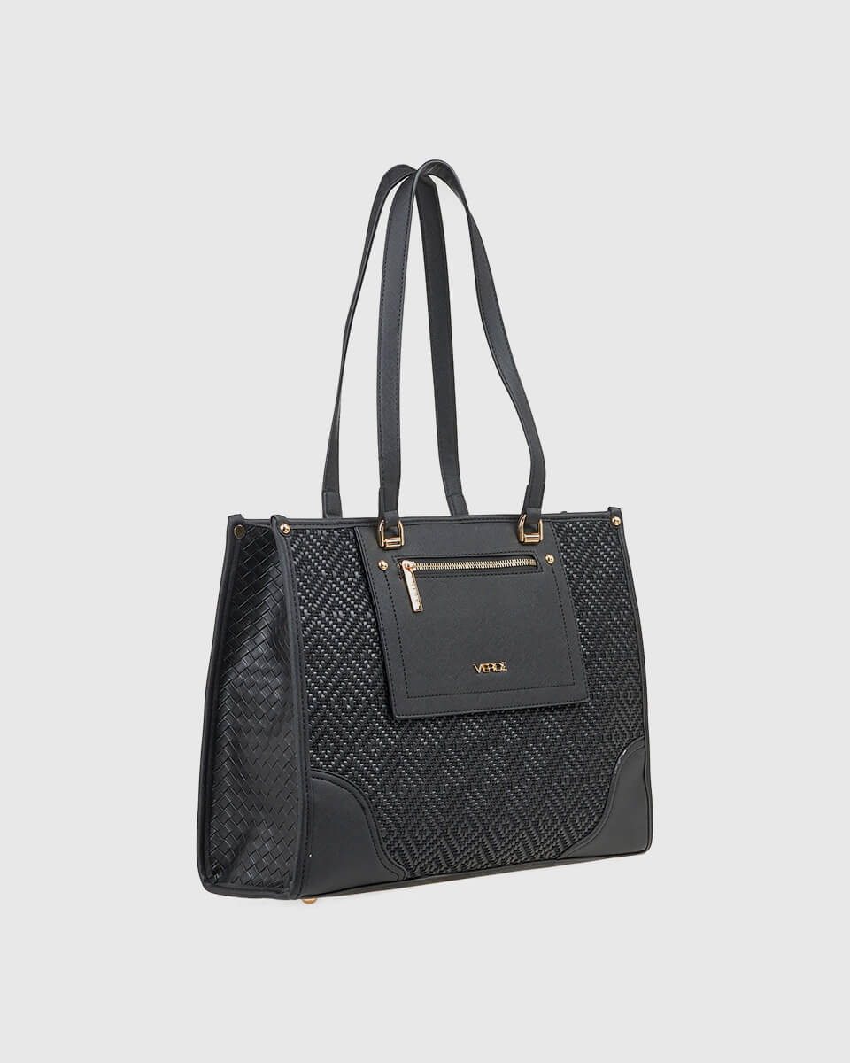 VERDE ΓΥΝΑΙΚΕΙΑ ΤΣΑΝΤΑ ΩΜΟΥ 16-7881 ΜΑΥΡΟ