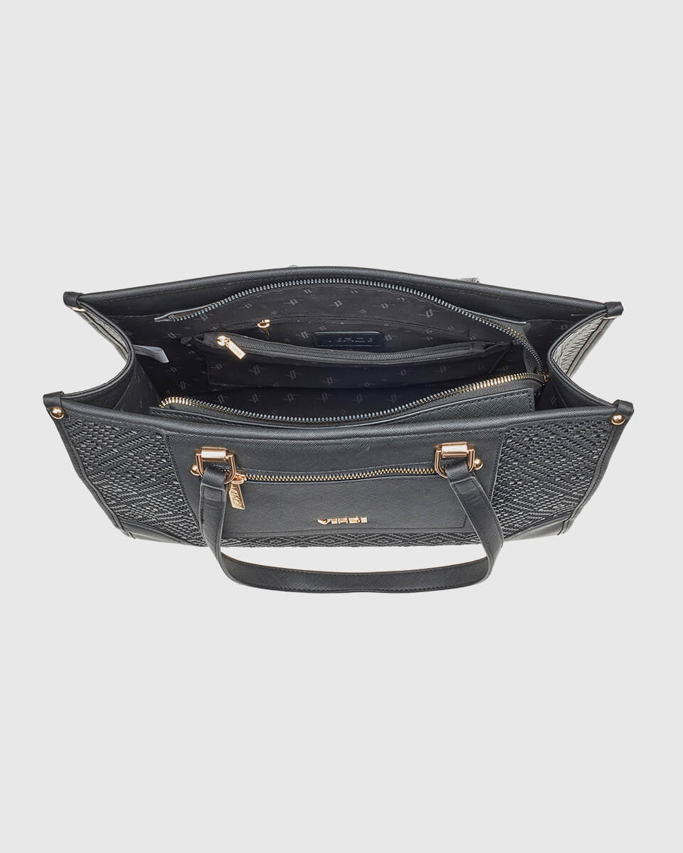 VERDE ΓΥΝΑΙΚΕΙΑ ΤΣΑΝΤΑ ΩΜΟΥ 16-7881 ΜΑΥΡΟ