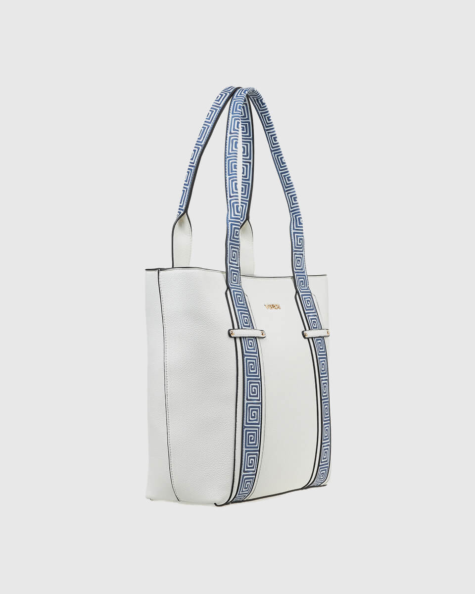 VERDE ΓΥΝΑΙΚΕΙΑ ΤΣΑΝΤΑ ΩΜΟΥ 16-7894 ΑΣΠΡΟ