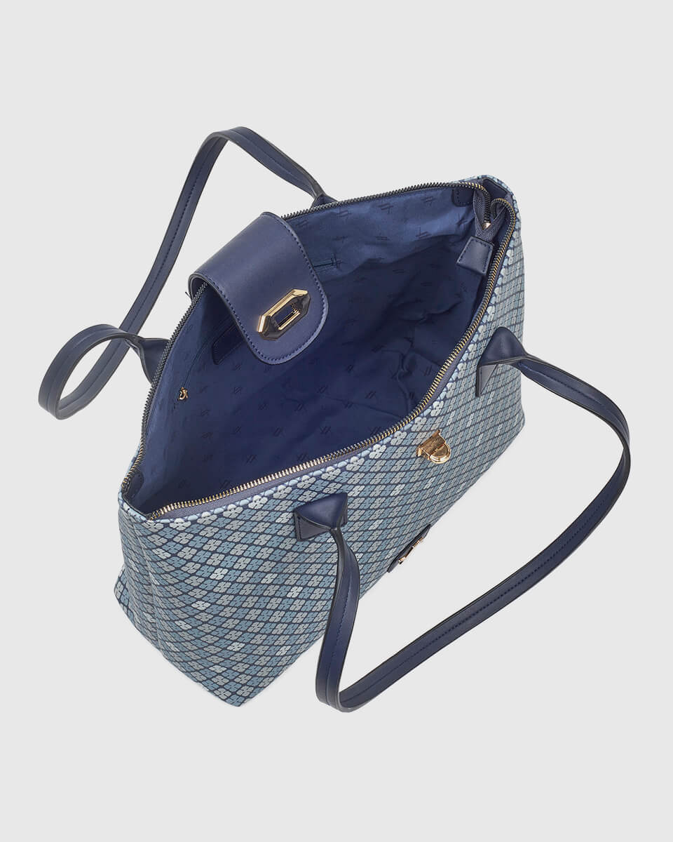 VERDE ΓΥΝΑΙΚΕΙΑ ΤΣΑΝΤΑ ΩΜΟΥ 16-7902 ΜΠΛΕ