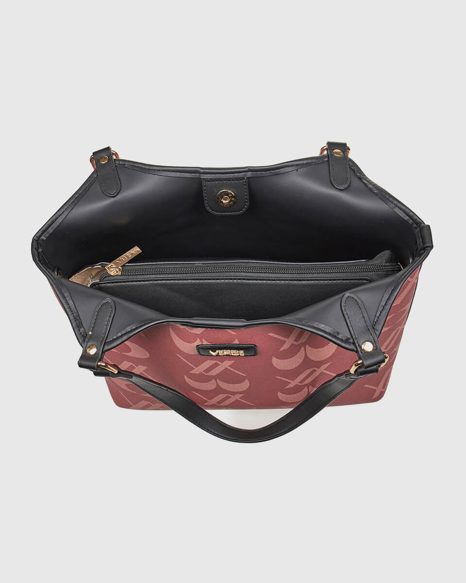 VERDE ΓΥΝΑΙΚΕΙΑ ΤΣΑΝΤΑ ΩΜΟΥ 16-7921 ΣΚΟΥΡΟ ΡΟΖ