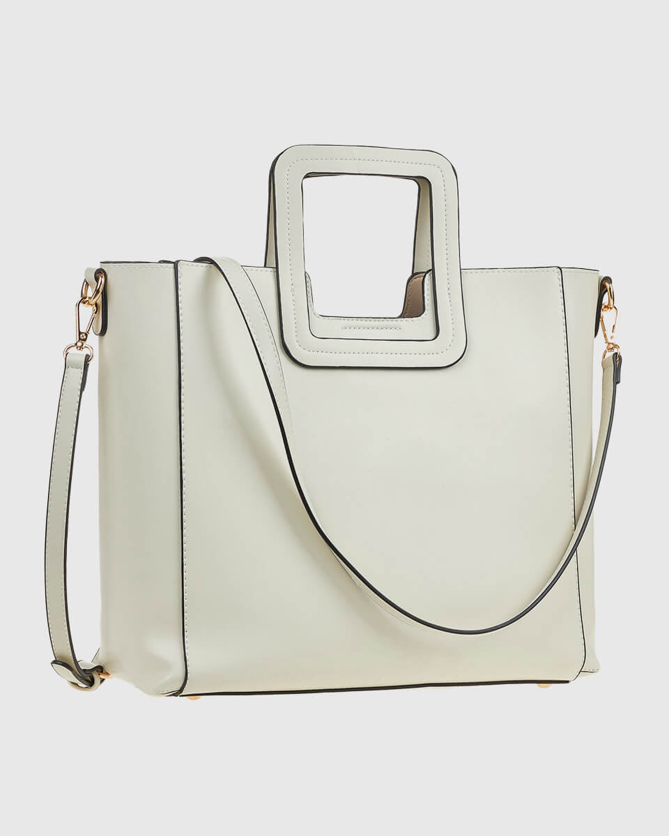 VERDE ΓΥΝΑΙΚΕΙΑ ΤΣΑΝΤΑ ΧΕΙΡΟΣ 16-7935 ΕΚΡΟΥ