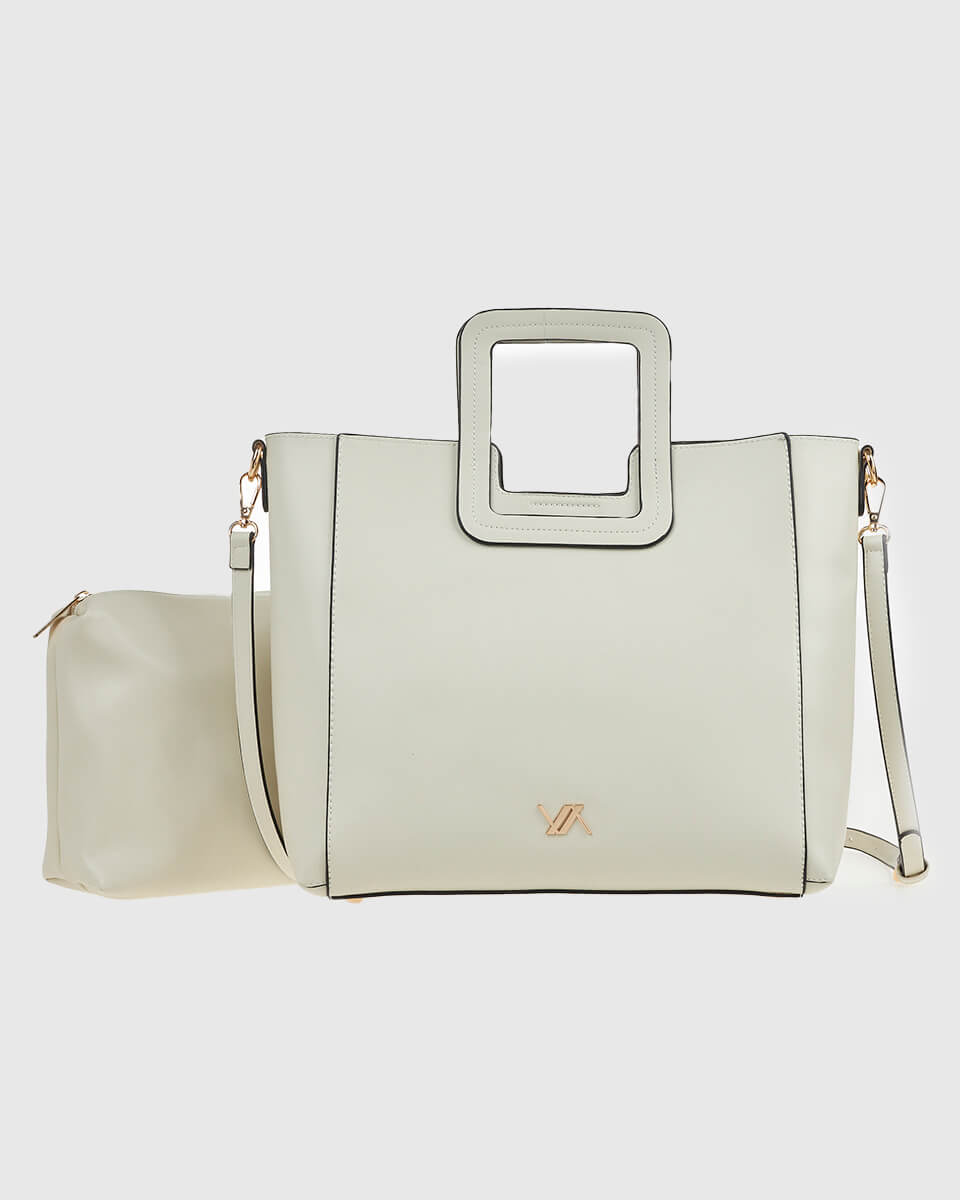 VERDE ΓΥΝΑΙΚΕΙΑ ΤΣΑΝΤΑ ΧΕΙΡΟΣ 16-7935 ΕΚΡΟΥ