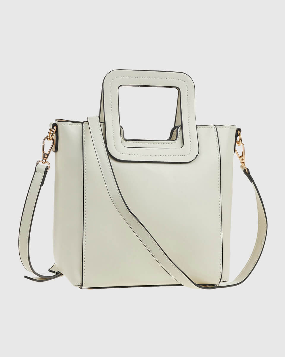 VERDE ΓΥΝΑΙΚΕΙΑ ΤΣΑΝΤΑ ΧΕΙΡΟΣ 16-7936 ΕΚΡΟΥ