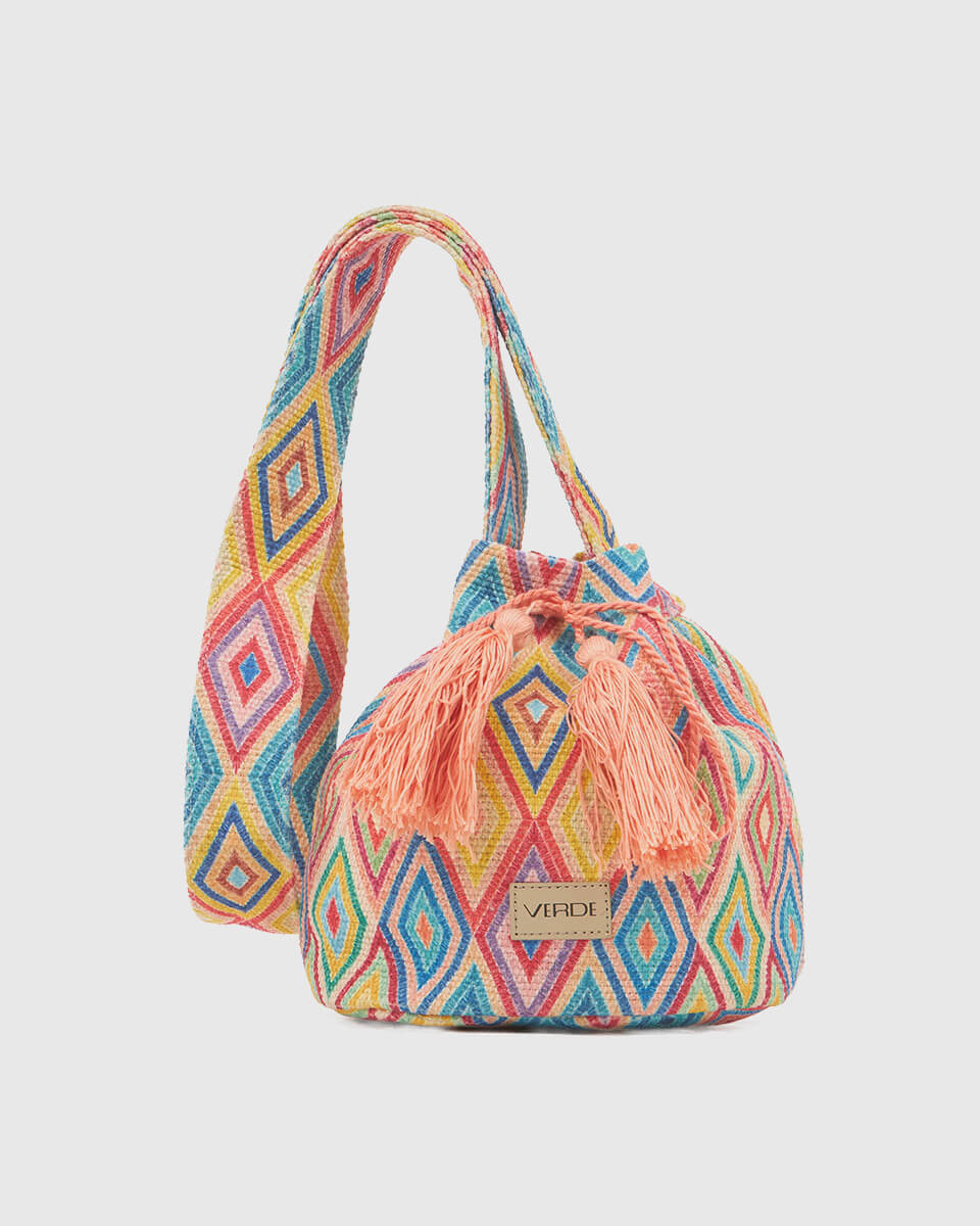 VERDE ΓΥΝΑΙΚΕΙΑ ΤΣΑΝΤΑ ΧΙΑΣΤΙ 16-7986 ΠΟΛΥΧΡΩΜΟ