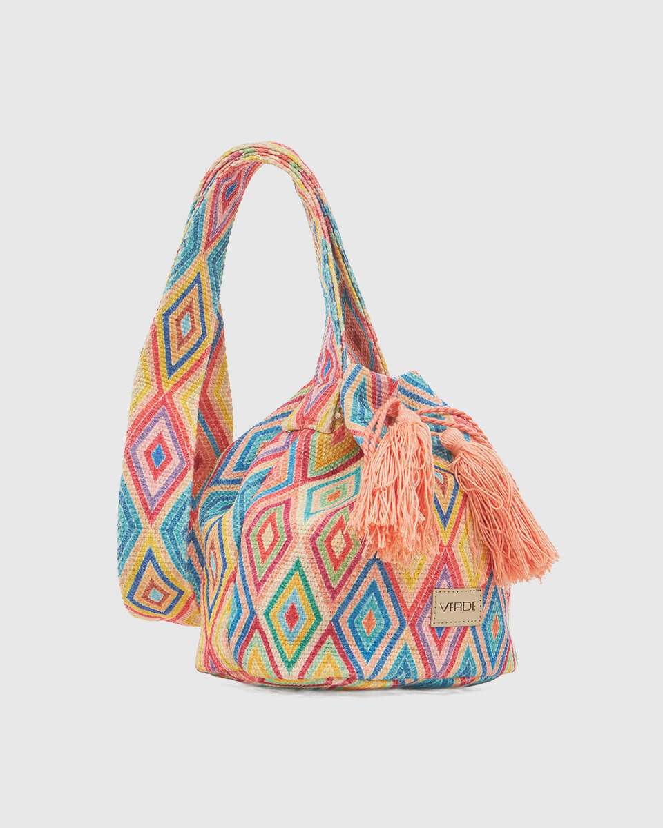 VERDE ΓΥΝΑΙΚΕΙΑ ΤΣΑΝΤΑ ΧΙΑΣΤΙ 16-7986 ΠΟΛΥΧΡΩΜΟ