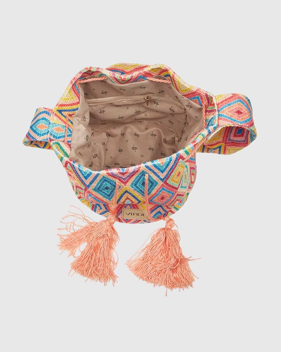 VERDE ΓΥΝΑΙΚΕΙΑ ΤΣΑΝΤΑ ΧΙΑΣΤΙ 16-7986 ΠΟΛΥΧΡΩΜΟ